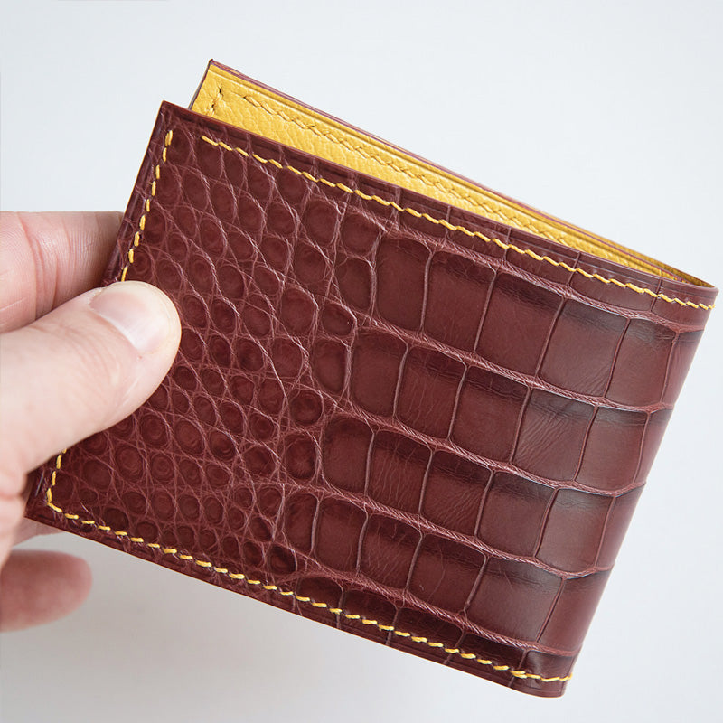 Leather Sewing Pattern: Bifold Wallet with 6 Slots (DIY PDF Pattern) DWIPDFZS057-6