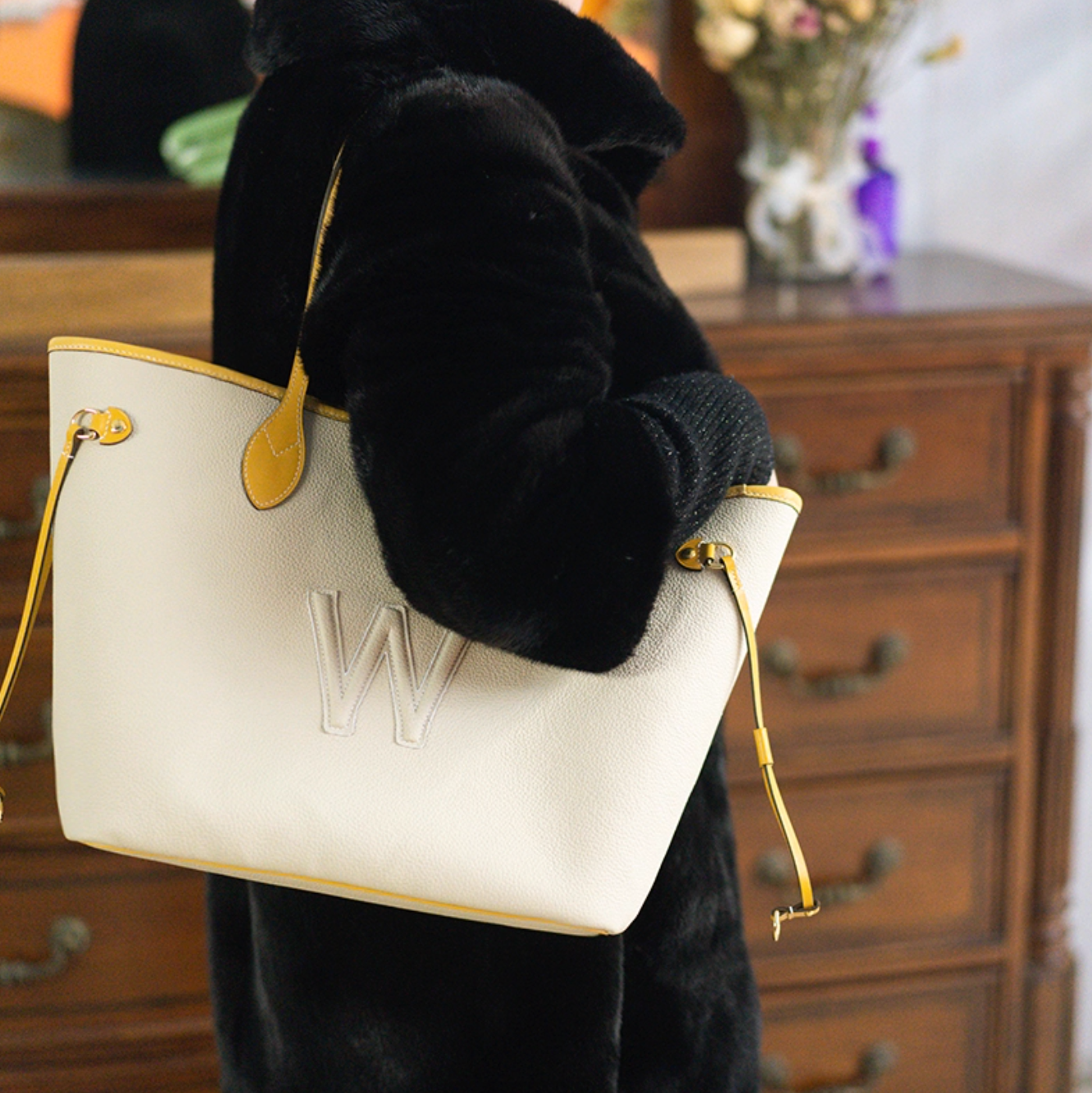 Leather Bag Hardware: For Never Full Inspired Tote DWIPDFZS166