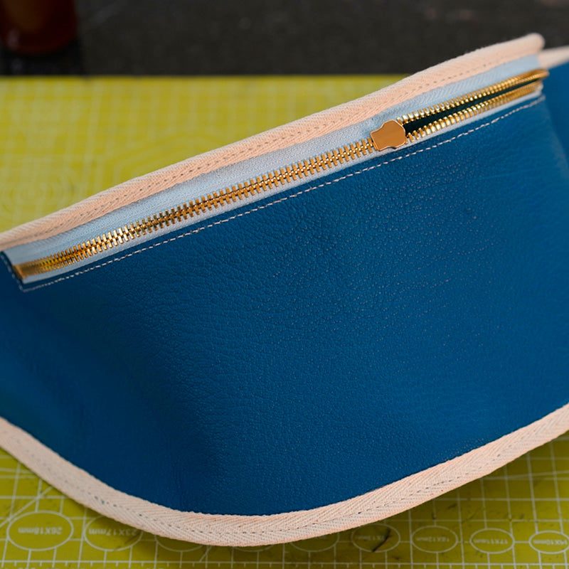 Leather Sewing Pattern: Fanny Pack Design (DIY PDF Pattern) DWIPDFZS189