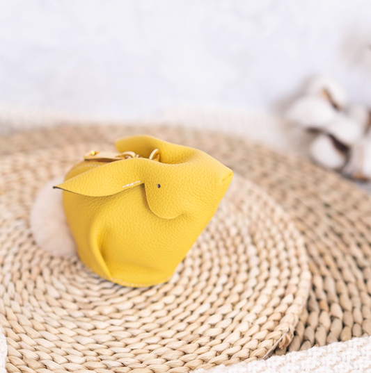 Leather Sewing Pattern: Rabbit Shaped Purse(DIY PDF Pattern) DWIPDFZS202