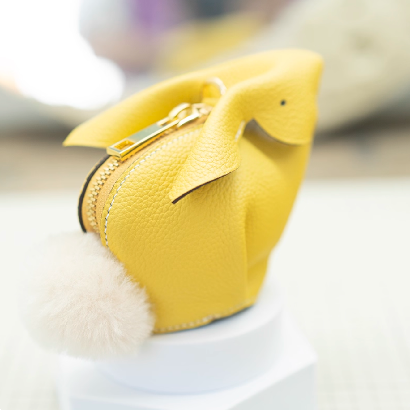 Leather Sewing Pattern: Rabbit Shaped Purse(DIY PDF Pattern) DWIPDFZS202
