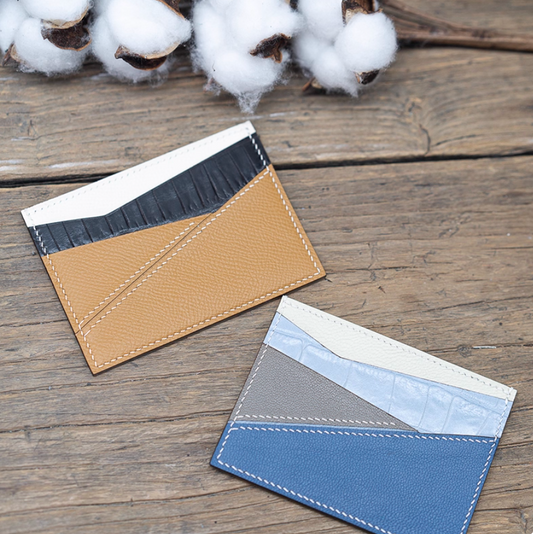 Leather Sewing Pattern: Cardholder (DIY PDF Pattern) DWIPDFZS009