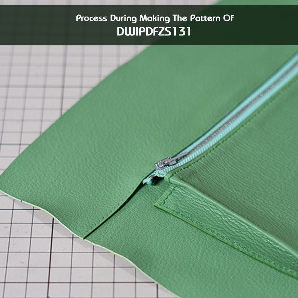 Leather Sewing Pattern: Sellier BK Design (DIY PDF Pattern) DWIPDFZS131