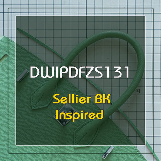 Leather Sewing Pattern: Sellier BK Design (DIY PDF Pattern) DWIPDFZS131