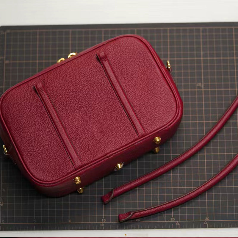 Leather Sewing Pattern: Boston Bag (DIY PDF Pattern) DWIPDFZS138