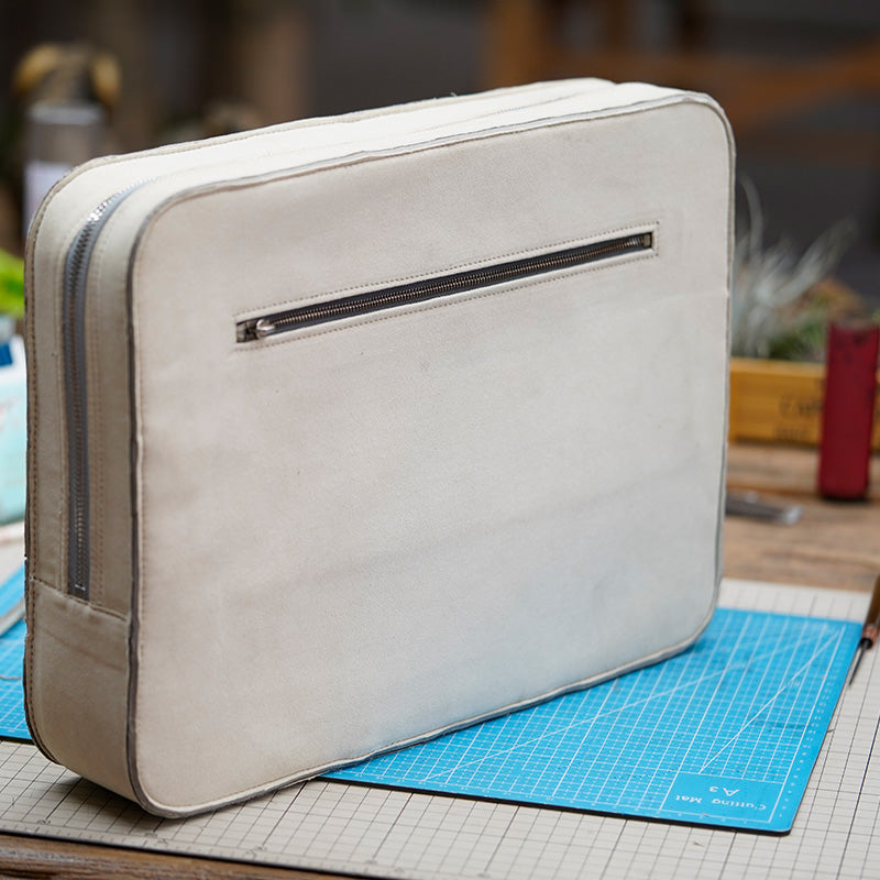 Leather Sewing Pattern: Briefcase (DIY PDF Pattern) DWIPDFZS146