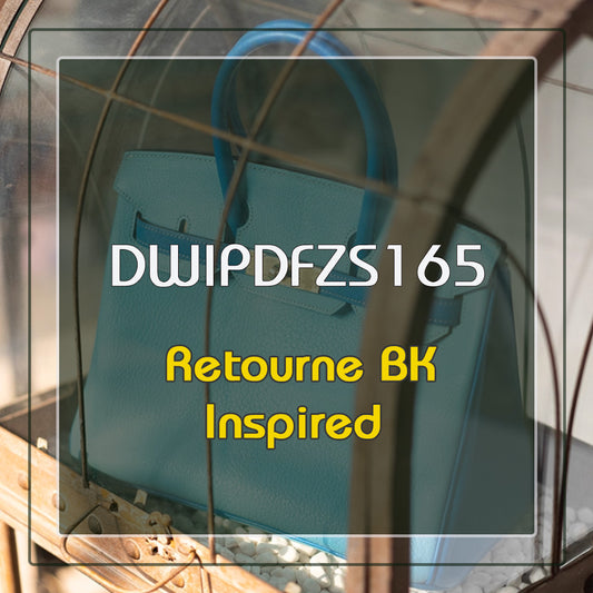 Leather Sewing Pattern: Retourne BK Design (DIY PDF Pattern) DWIPDFZS165