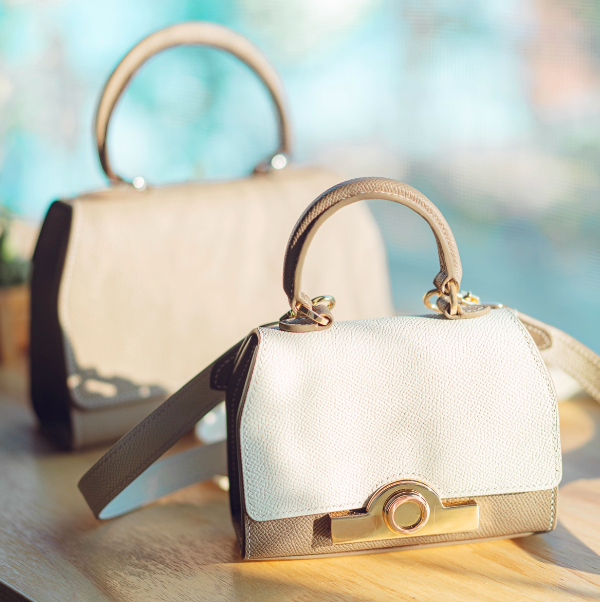 Leather Sewing Pattern: Rejane Inspired Bag (DIY PDF Pattern) DWIPDFZS181