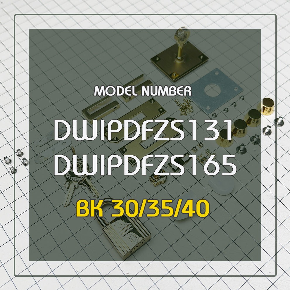 Stainless Steel Bag Hardware Set For Bir-Kin Inspired Bag | DWIPDFZS131