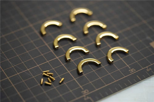 Leather Bag Hardware: For Leather Boston Bag Pattern DWIPDFZS138